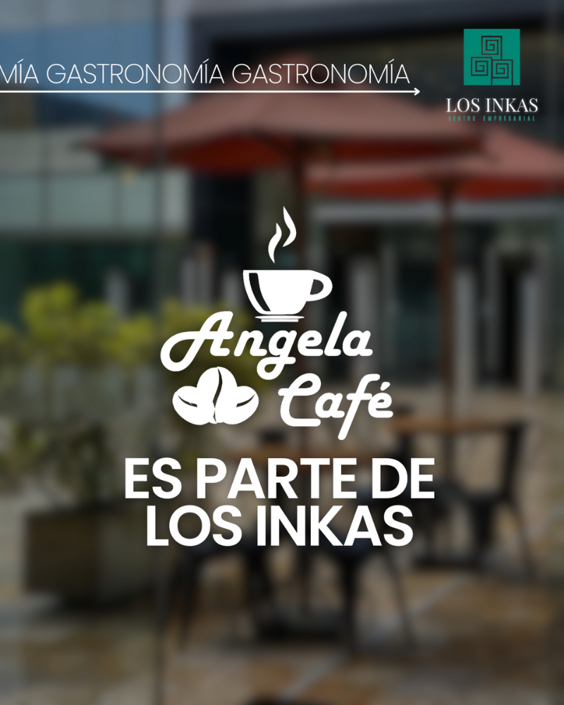 Logo de Ángela Café en el Centro Empresarial Los Inkas